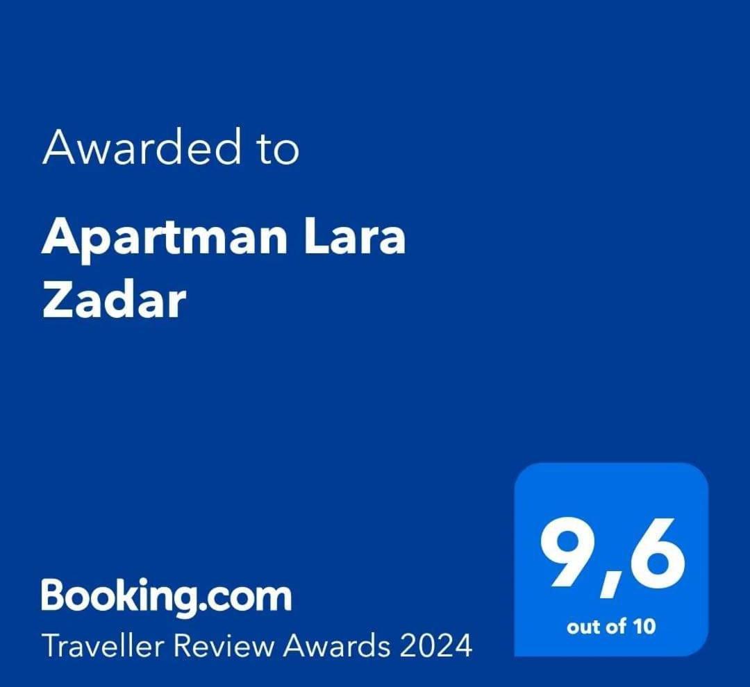 Apartman Lara Zadar Lejlighed Eksteriør billede